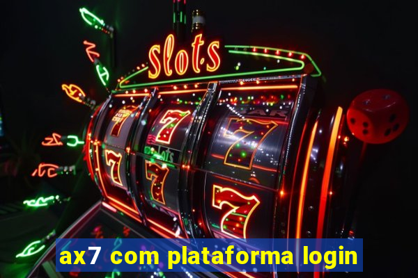 ax7 com plataforma login